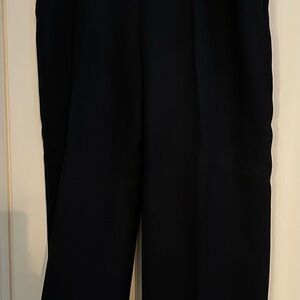 Liz Claiborne Lined Black Trousers w/ side zip.